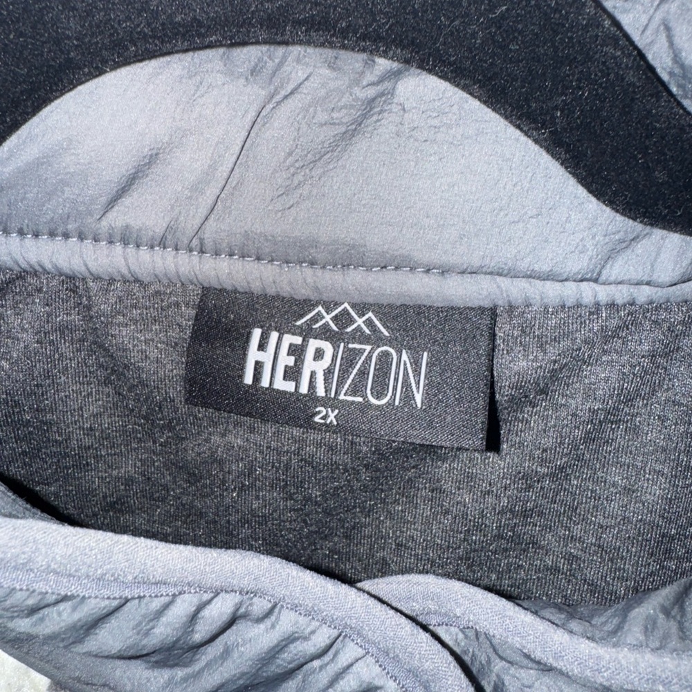 Geometric Pattern Fleece Jacket - image 2